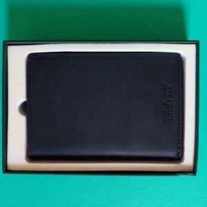 Double Oak Essentials RFID BiFold Wallet Midnight Edition Black/Black